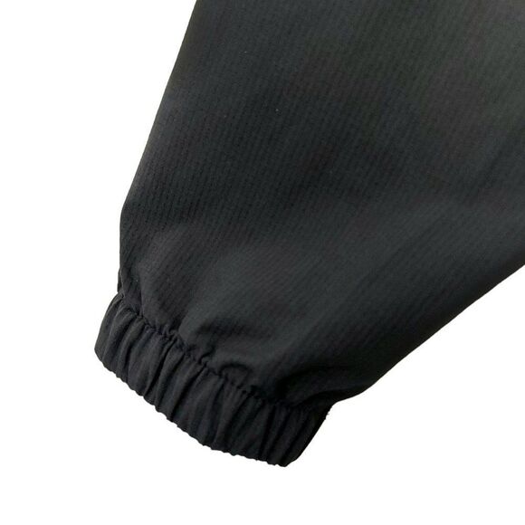 Voyager Hooded Windbreaker Jacket Mens Medium Gray Black Full Zip Waterproof - Picture 10 of 12